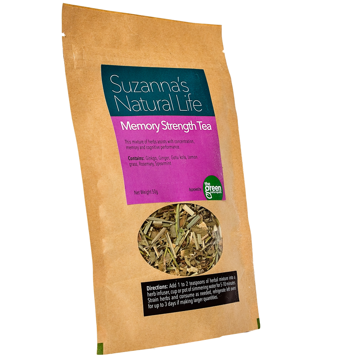 Herbal Teas Memory Strength Herbal Tea